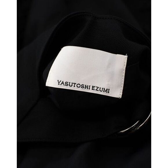 Yastoshi Ezumi Face Herringbone Switching V Neck Tops - Picture 3 of 8